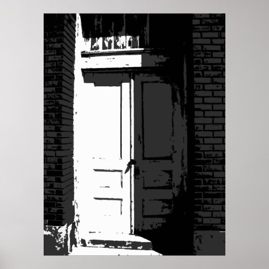 Poster la porte (Devant)