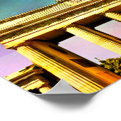 Poster La Porte de Berlin de Brandenberg (Coin)