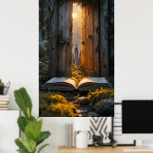 Poster "La Porte des Rêves" (Bureau à domicile)