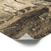 Poster La porte d'or à Jérusalem (Coin)