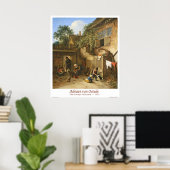 Poster La porte du chalet (Bureau à domicile)