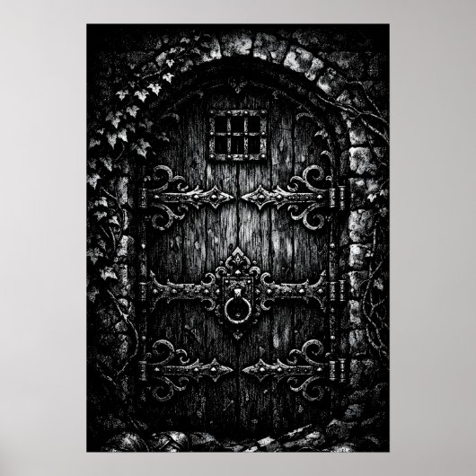 Poster La porte du sorcier — par BurnsInHell (Devant)