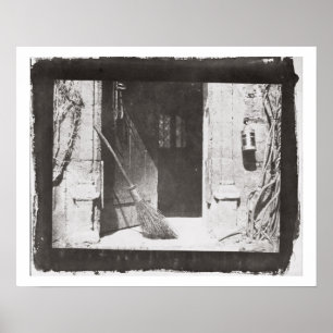 Poster La porte ouverte, mars 1843 (photo de b/w)
