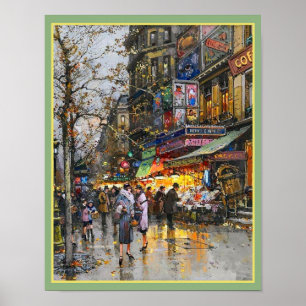 Poster La Porte Saint-Martin Paris