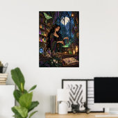 Poster La Potion de Sorcière de l'Apothicaire de Minuit F (Bureau à domicile)