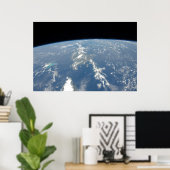 Poster La Poussière Saharienne Frappant Vers L'Ouest Dans (Bureau à domicile)