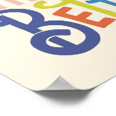 Poster La pratique améliore l'affichage (Coin)