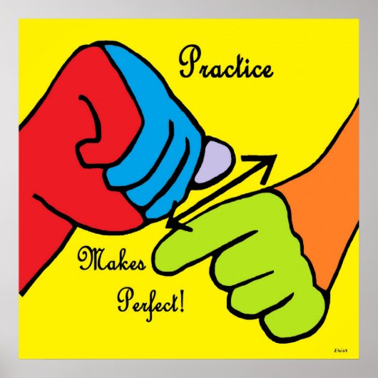 Poster LA PRATIQUE ASL Rend Parfait (Devant)