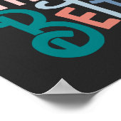 Poster La Pratique Noire Rend L'affiche Meilleure (Coin)