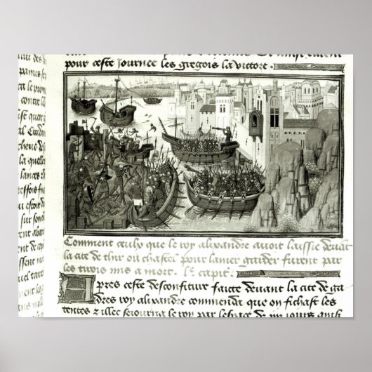 Poster La première attaque contre Tyr (Devant)