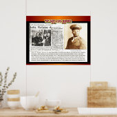 POSTER LA PREMIÈRE MARINE NOIRE 1942 (Cuisine)