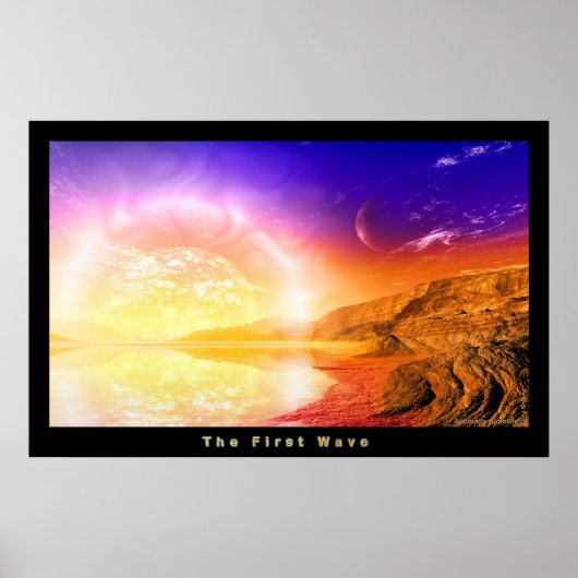 Poster La première vague (Devant)