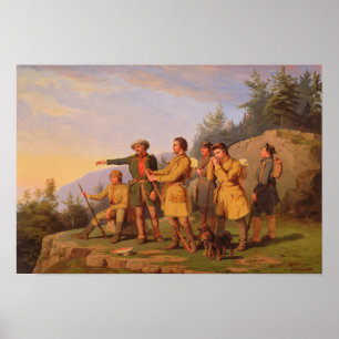 Poster La première vue de Boone du Kentucky