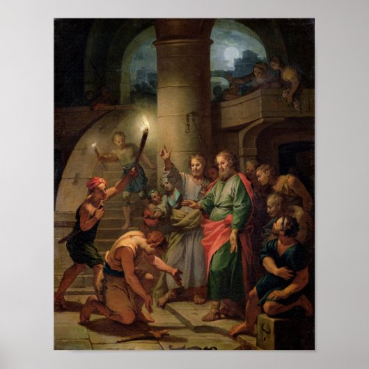 Poster La prestation de St. Paul et St. Barnabas (Devant)