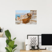 Poster La prêtresse de Dieu de Bacchus Peinture (Bureau à domicile)