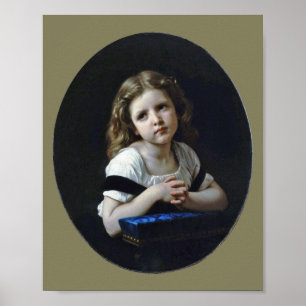 Poster La Prière, Bouguereau