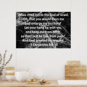 Poster La prière de Jabez (Cuisine)