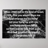 Poster La prière de Jabez (Devant)