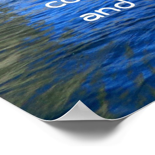 Poster La prière de sérénité (Coin)