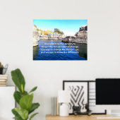 Poster La prière de sérénité (Bureau à domicile)