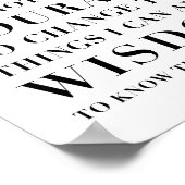 Poster La prière de sérénité capitalisée (Coin)