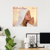 Poster La prière des seigneurs (Bureau à domicile)