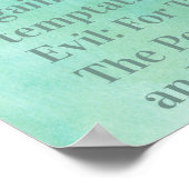 Poster La prière du Seigneur (Coin)