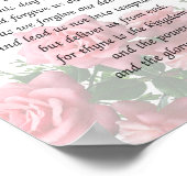 Poster La prière du Seigneur (Coin)