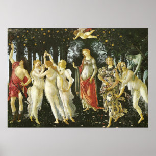 Poster La Primavera by Sandro Botticelli