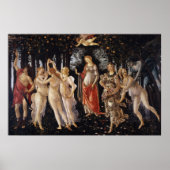 Poster La Primavera (printemps) par Sandro Botticelli (Devant)