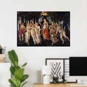Poster La Primavera (printemps) par Sandro Botticelli (Bureau à domicile)