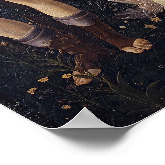 Poster La Primavera (printemps) par Sandro Botticelli (Coin)