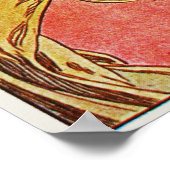 Poster La Primevere, Mucha (Coin)