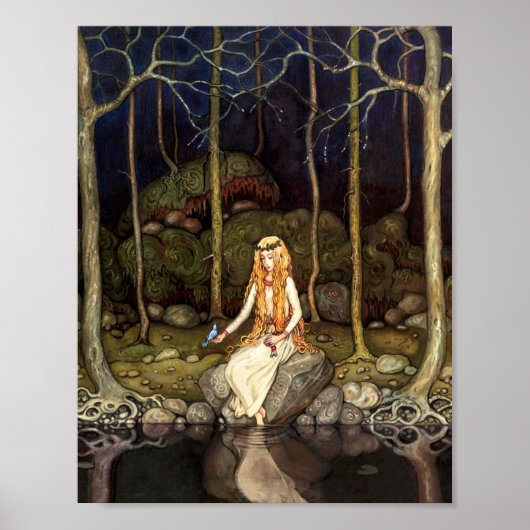 Poster La Princesse dans la forêt (Devant)