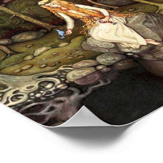 Poster La Princesse dans la forêt (Coin)