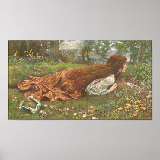 Poster La princesse hors de l'école par Edward Robert Hug (Devant)