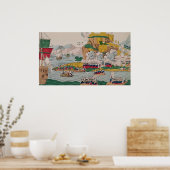 Poster La prise d'Alger par les Français (Cuisine)