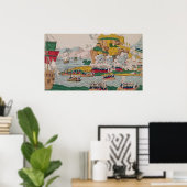 Poster La prise d'Alger par les Français (Bureau à domicile)