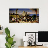 Poster La prise de Beyrouth par les Croisés (Bureau à domicile)