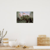 Poster La prise du Kremlin de Moscou en 1917, 1938 (Cuisine)