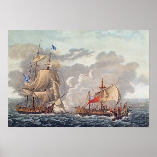 Poster La prise du navire anglais "The Java" (Devant)