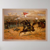 Poster La promenade de Sheridan par Thure de Thulstrup (Devant)