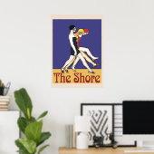Poster La promenade sur le rivage (Bureau à domicile)