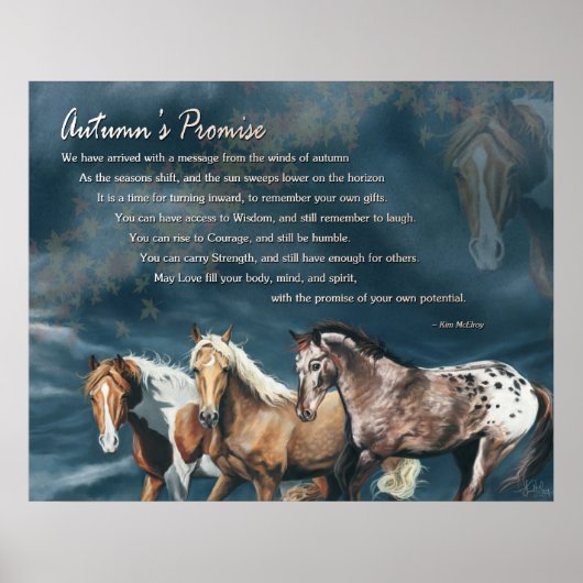 Poster La promesse d'automne (Devant)