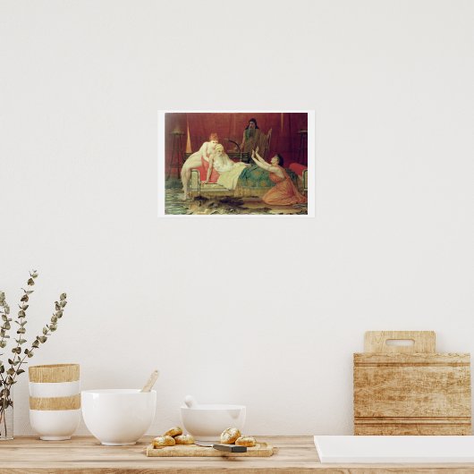 Poster La promesse de David à Bathsheba (Cuisine)