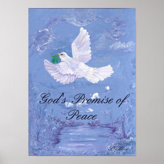 Poster La promesse de paix de Dieu (Devant)