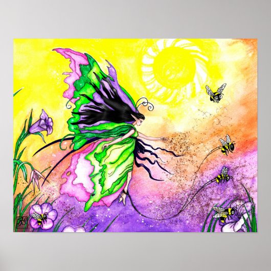 Poster La Prominade De La Pollinisation (Devant)