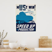 Poster La propagande américaine pendant la Seconde Guerre (Cuisine)