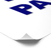 Poster La protestation est patriotique (Coin)