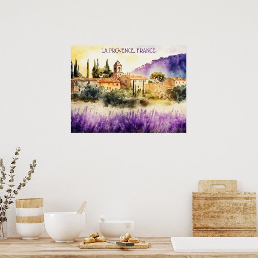 Poster La Provence France (Cuisine)
